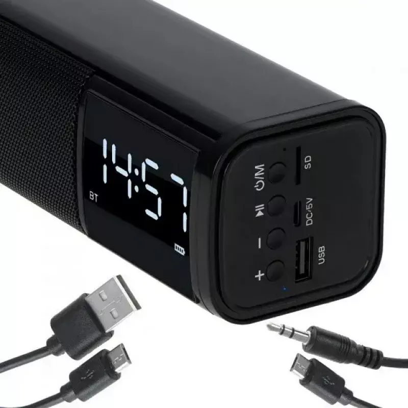 Tragbarer Bluetooth-Lautsprecher Adler AD 1191 5W, kabellos, kompakt, schwarz
