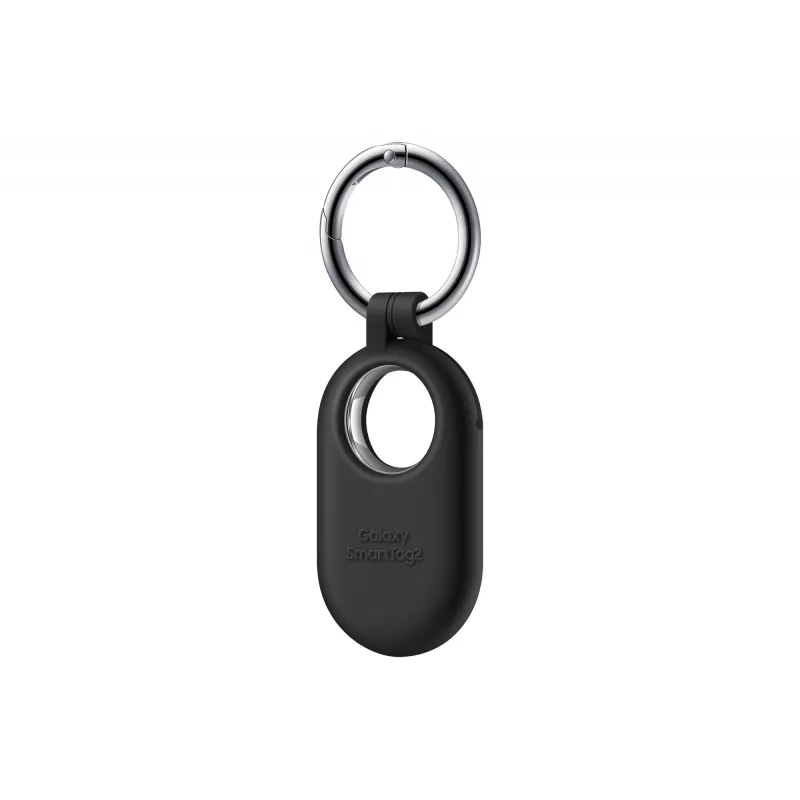 Samsung EF-PT560CBEGWW Silikonhülle für Galaxy SmartTag2 mit Karabinerring, Schwarz