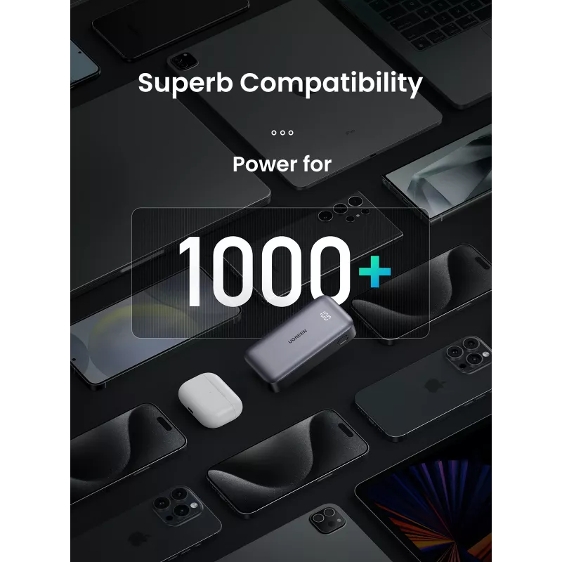 Tragbare Powerbank Ugreen 10000mAh Mini Quick Charging 30W