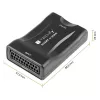 Techly IDATA SCART-HDMI3 Euro-SCART-auf-HDMI-AV-Konverter, 720p/1080p