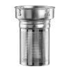 Trinkflasche Xavax 00181598 — 450 ml Borosilikatglas mit Silikonhülle, blau transparent