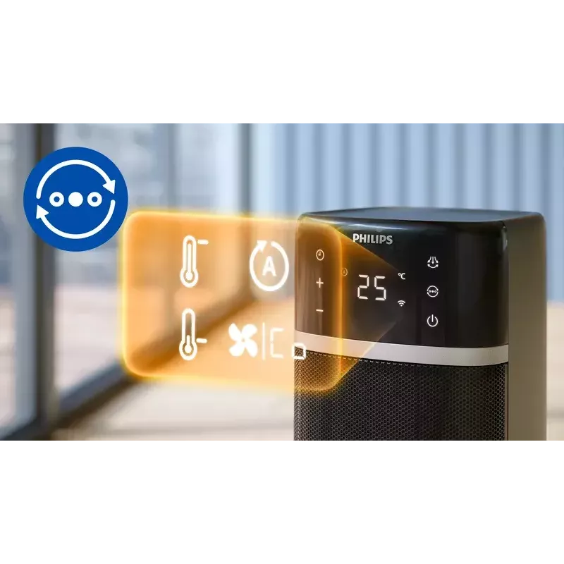 Philips 5000 Series Smart Tower Keramik-Heizlüfter