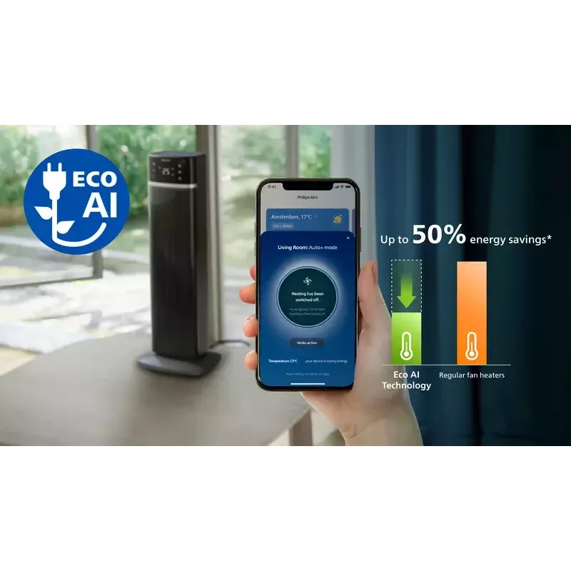 Philips 5000 Series Smart Tower Keramik-Heizlüfter