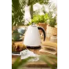 Adler AD 1343 Wasserkocher, 1,5 l, 1850 W, Edelstahl, Strix, Weiß