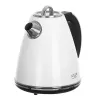 Adler AD 1343 Wasserkocher, 1,5 l, 1850 W, Edelstahl, Strix, Weiß
