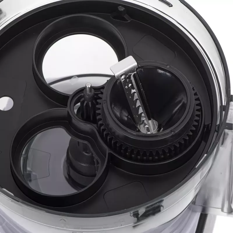 Adler AD 4224 Küchenmaschine, 1000 W, 2-l-Schüssel, 7 Geschwindigkeiten, weiß