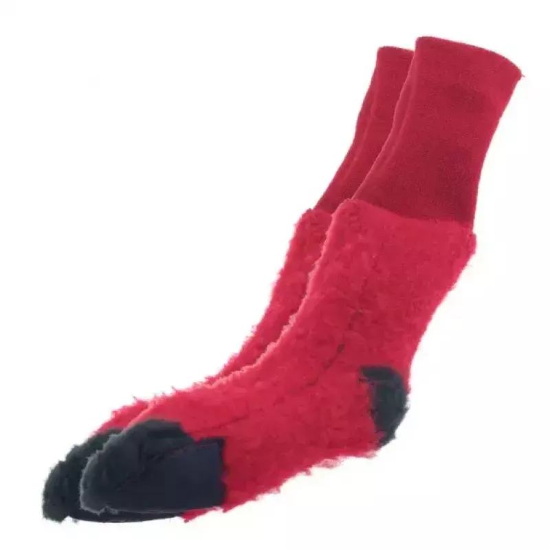 Glovii GQ3M beheizbare Socken mit Fernbedienung, Unisex, Größe M (35-40), Rot