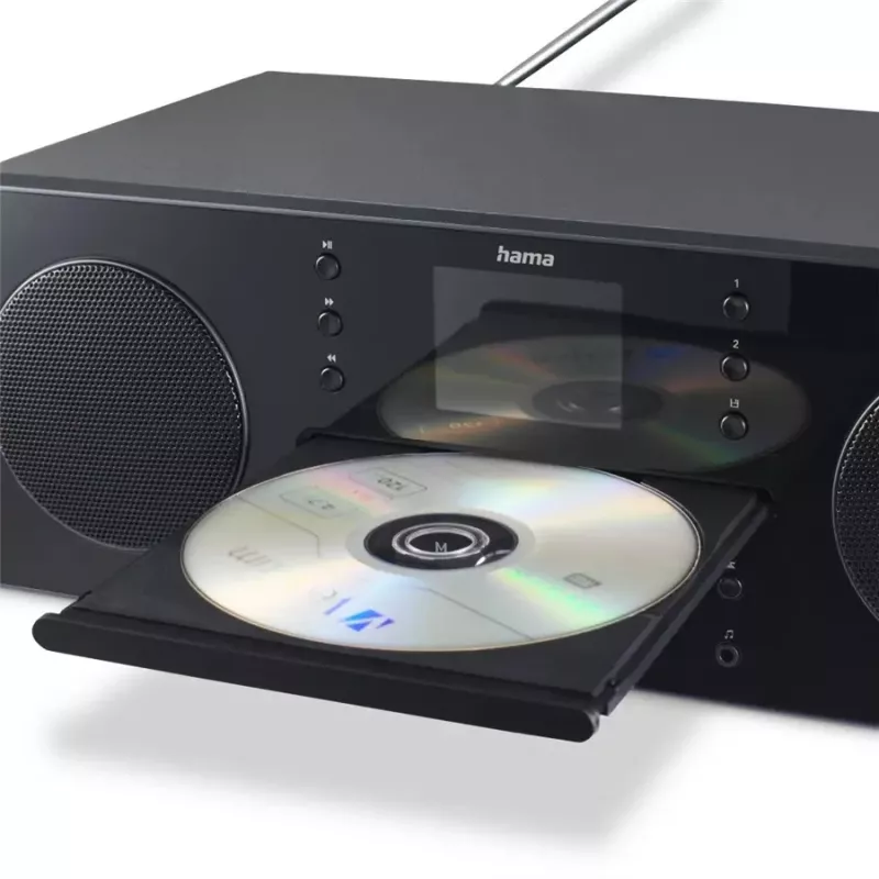 Hama DIR1570CBT Schwarz, Grau tragbarer CD-Player