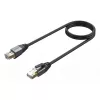 Netzwerkkabel UNITEK C18149AGY03-2M RJ-45 Cat8 2m Schwarz