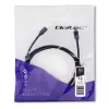 Qoltec 52352 USB-C-auf-USB-C-Kabel, USB 3.1, 5 Gbit/s, 2,5 m, schwarz