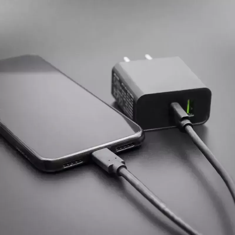 Qoltec 52352 USB-C-auf-USB-C-Kabel, USB 3.1, 5 Gbit/s, 2,5 m, schwarz