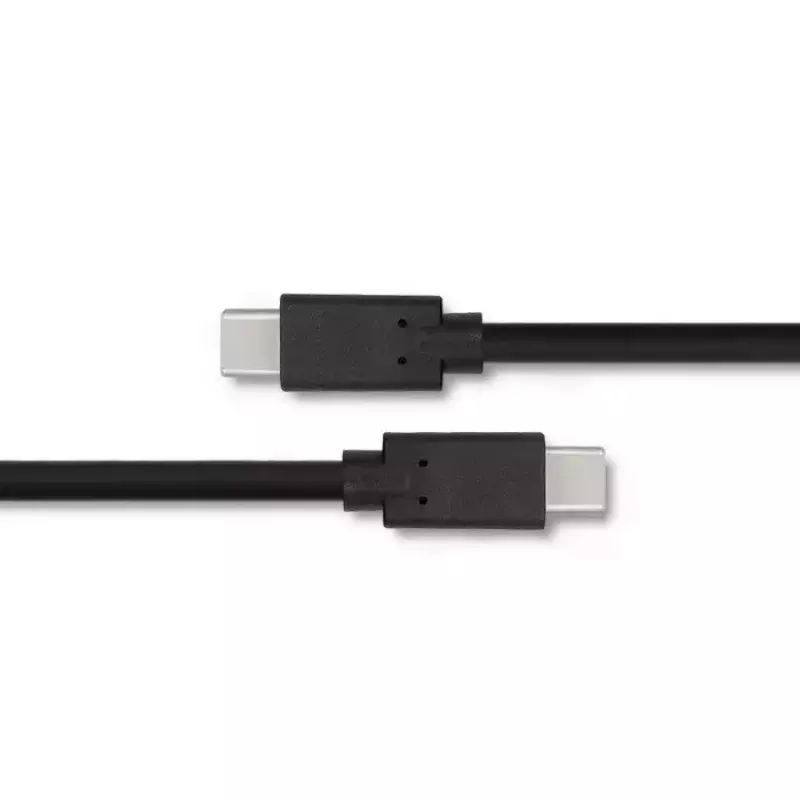 Qoltec 52352 USB-C-auf-USB-C-Kabel, USB 3.1, 5 Gbit/s, 2,5 m, schwarz