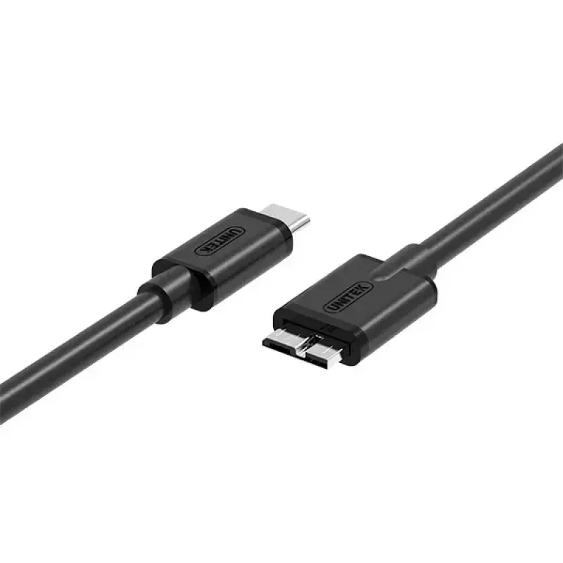 Unitek Y-C475BK USB-C-auf-Micro-USB-B-Kabel, USB 3.0, 1 m, schwarz