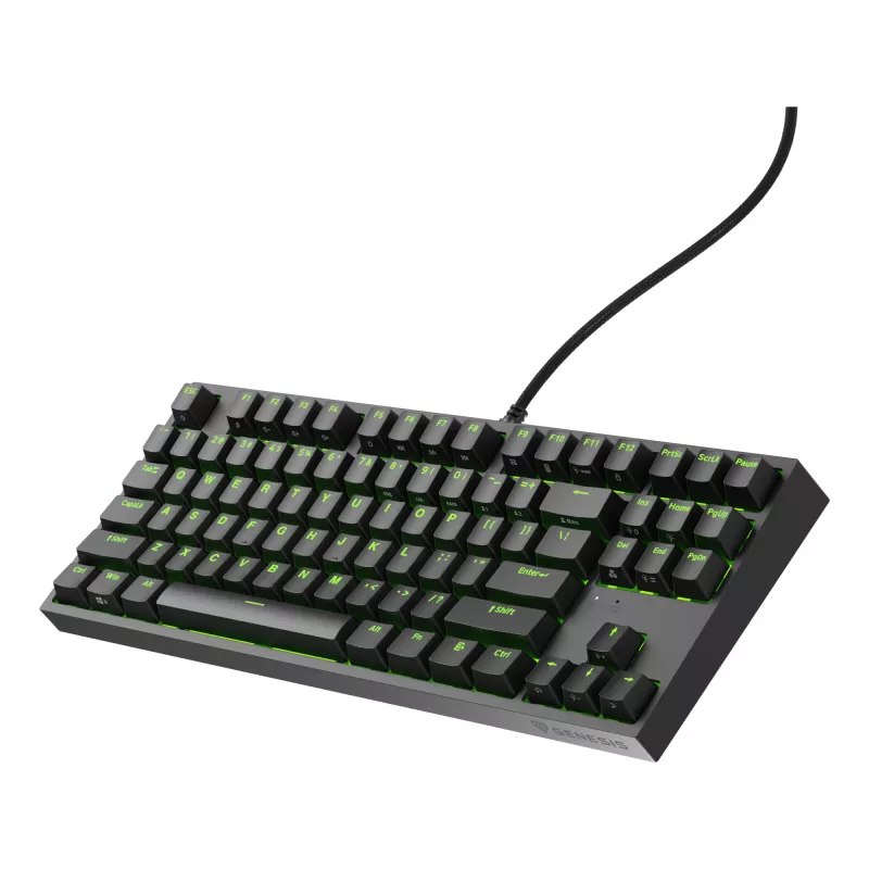 GENESIS Thor 404 TKL Tastatur Gaming USB QWERTY US International Schwarz