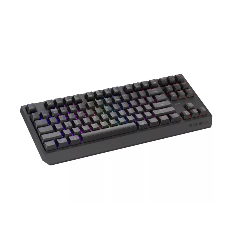 Genesis Thor 230 TKL kabellose mechanische Gaming-Tastatur, Outemu Red, schwarz