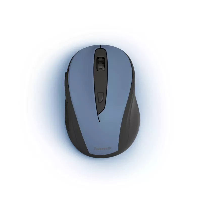 Hama MW-400 V2 kabellose Maus, 6 Tasten, Denim