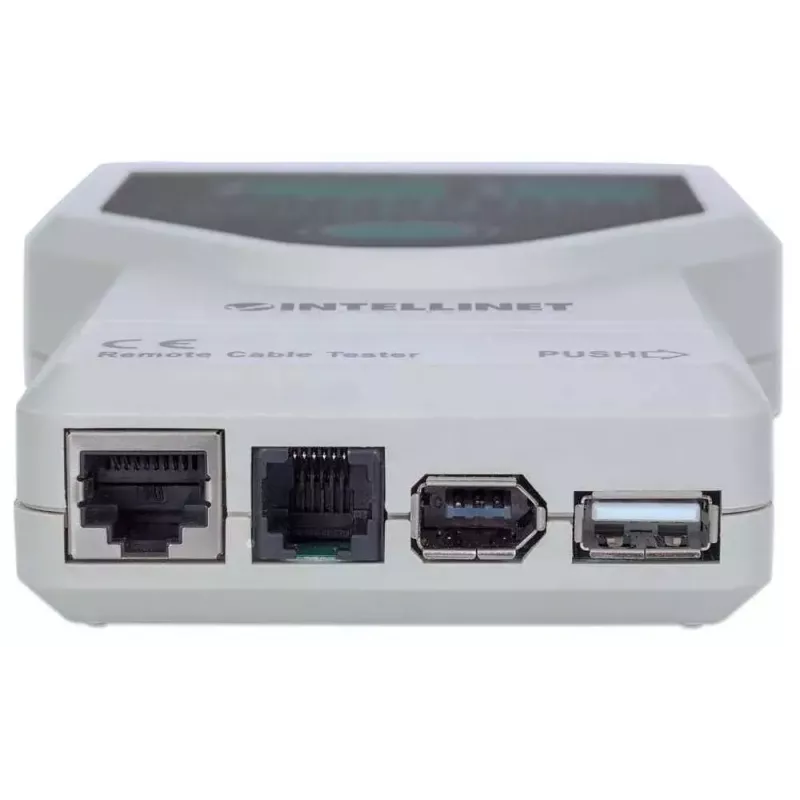 Intellinet 5-in-1 Kabeltester, testet 5 gängige Netzwerk-RJ45- und Computerkabel