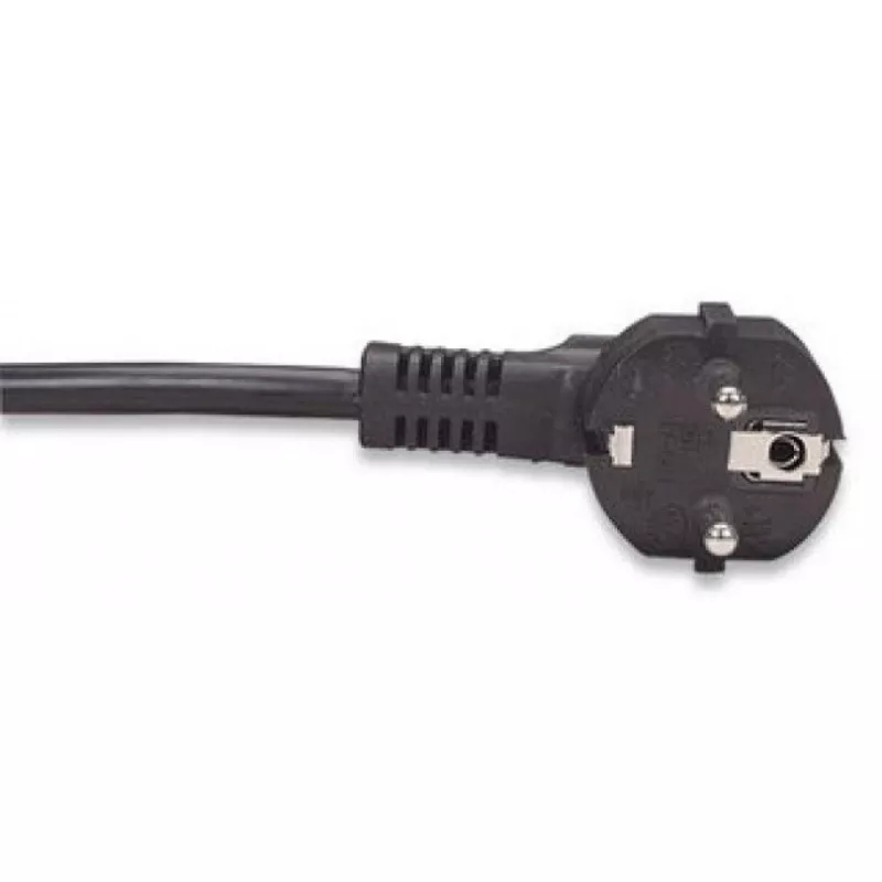 Techly 100471 19-Zoll 1U Rack-PDU Steckdosenleiste, 6x Schuko, 250 V/16 A, 3 m Kabel, Doppelschalter, schwarz