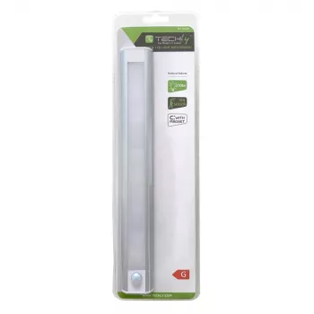 LED-Systemleuchte Techly I-CASE LIGHT-06 Weiß Aluminium 100-240V