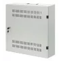 Intellinet 713641 Flacher 19-Zoll-Wandschrank, 4HE horizontale + 2HE vertikale Schienen, 170 mm (6,7 Zoll) Tiefe, 540x550 mm, abschließbare Tür, 60 kg, IP20, Grau RAL 7035