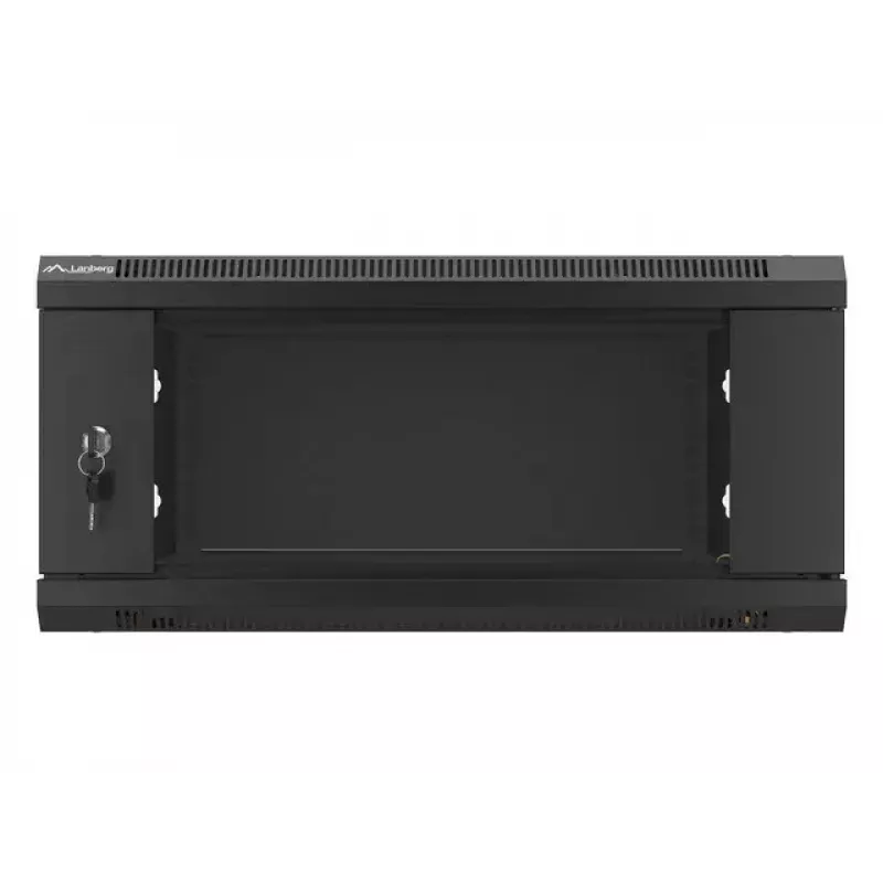 Wandmontierter Schrank Lanberg WF01-6604-10B 4U Schwarz