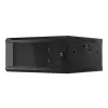 Wandmontierter Schrank Lanberg WF01-6604-10B 4U Schwarz