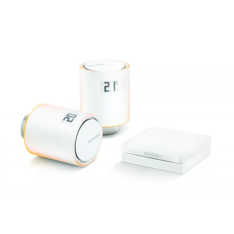 Netatmo NAV-EN Zusätzliches intelligentes Heizkörperventil, Weiß
