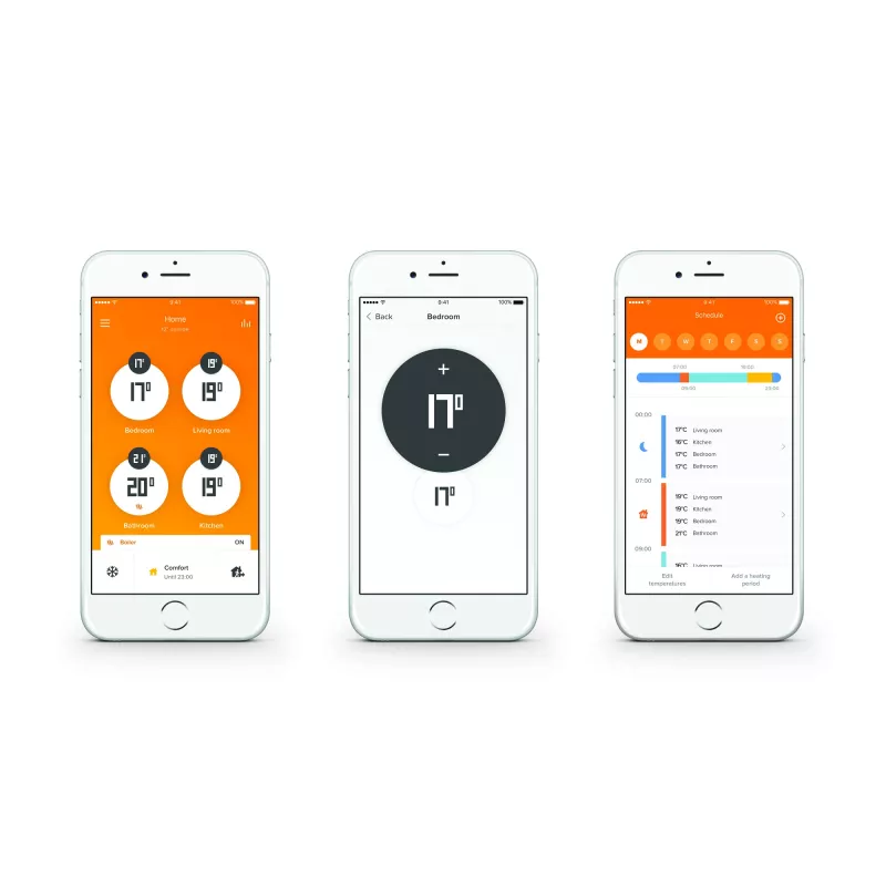 Netatmo NAV-EN Zusätzliches intelligentes Heizkörperventil, Weiß