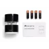 Netatmo NWA01-WW smartes Anemometer für Wetterstation, Windgeschwindigkeit und -richtung, kabellos, WLAN, 0–45 m/s, 100 m Reichweite, 4x AA, Schwarz, Transparent