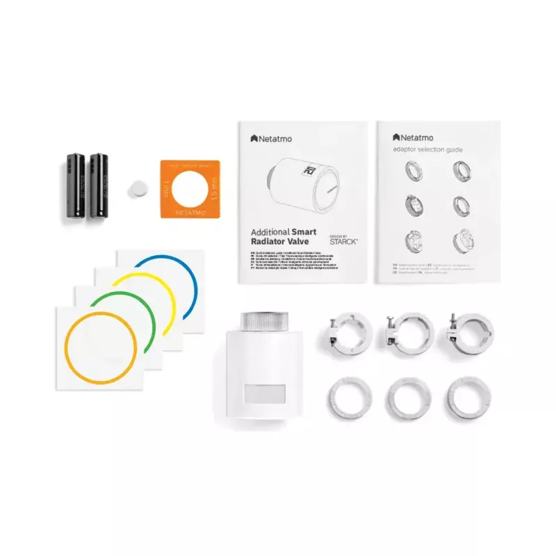 Netatmo Pack: Smart Thermostat + 3 zusätzliche Smart-Heizkörperventile