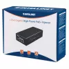 Intellinet Gigabit High-Power PoE+ Injector, 1 x 30 W, IEEE 802.3at/af Power over Ethernet (PoE+/PoE)