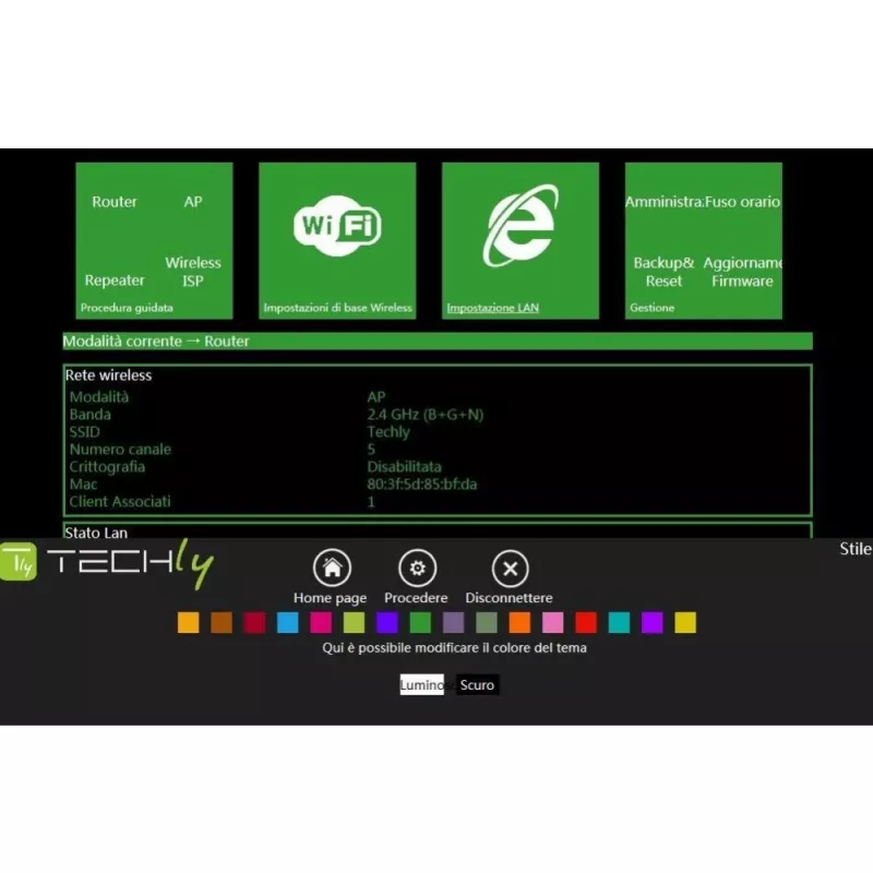Techly I-WL-REPEATER2 (301078) Steckdosen-WLAN-Mini-Router / Repeater 300N, Wi-Fi 4 (802.11n), 2,4 GHz, 300 Mbit/s