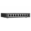 QNAP QSW-1108-8T-R2 Unmanaged Netzwerk-Switch, 8x 2,5GbE RJ45 (10/100/1000/2500 Mbit/s), Desktop, lüfterlos, Schwarz-Grau