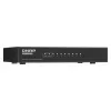 QNAP QSW-1108-8T-R2 Unmanaged Netzwerk-Switch, 8x 2,5GbE RJ45 (10/100/1000/2500 Mbit/s), Desktop, lüfterlos, Schwarz-Grau