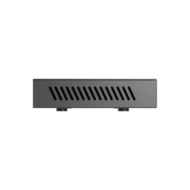 QNAP QSW-1108-8T-R2 Unmanaged Netzwerk-Switch, 8x 2,5GbE RJ45 (10/100/1000/2500 Mbit/s), Desktop, lüfterlos, Schwarz-Grau