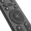 Hama 00221056 Universal-TV-Fernbedienung 2in1, Infrarot, große Tasten, lernfähig, Schwarz