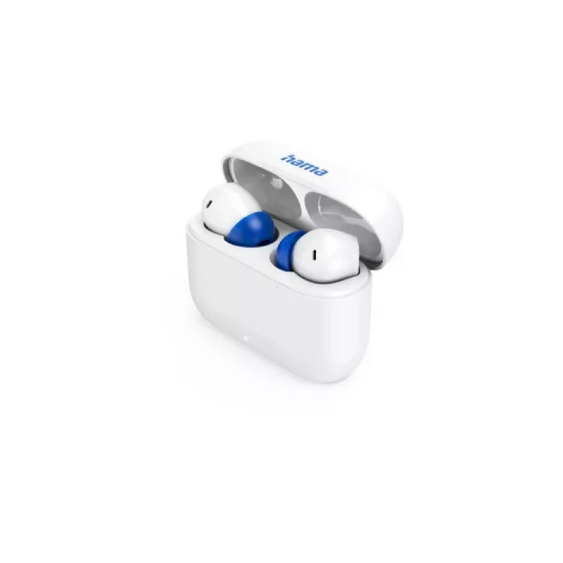 Hama Passion Clear II True Wireless In-Ear-Kopfhörer mit ANC, Weiß (00184179)