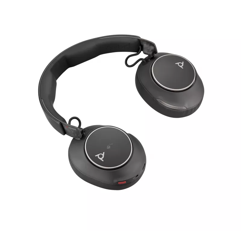 HP Poly Voyager Surround 80 UC Microsoft Teams-zertifiziertes USB-C-Headset +USB-C/A-Adapter
