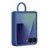 Samsung EF-PF766TNEGWW Silikon-Hülle mit Ring für Galaxy Z Flip7, Blau