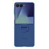 Samsung EF-PF766TNEGWW Silikon-Hülle mit Ring für Galaxy Z Flip7, Blau