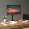 Techly ICA-LCD 500BK Monitor-Tischhalterung 13–30 Zoll (76,2 cm), bis 15 kg, VESA 75x75/100x100, Schwarz