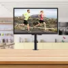 Techly ICA-LCD 500BK Monitor-Tischhalterung 13–30 Zoll (76,2 cm), bis 15 kg, VESA 75x75/100x100, Schwarz