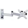 Techly ICA-LCD 104 Wandhalterung für 13–30 Zoll LCD, 3 Gelenke, neig- und schwenkbar, bis 15 kg, VESA 75x75/100x100, Silber