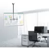 Techly 37-70 Teleskop-Deckenhalterung Universal LED TV LCD-Halterung ICA-CPLB 946S