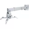 Techly ICA-PM 16 Projektor-Deckenhalterung, bis 20 kg, verstellbar 43–65 cm, neig- und schwenkbar, Silber