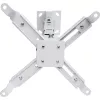 Techly ICA-PM 16 Projektor-Deckenhalterung, bis 20 kg, verstellbar 43–65 cm, neig- und schwenkbar, Silber