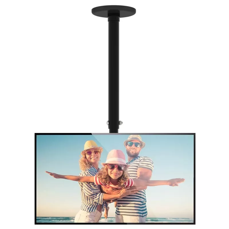 TV-Halterung Techly ICACPLB906 94 cm (37 Zoll) Schwarz