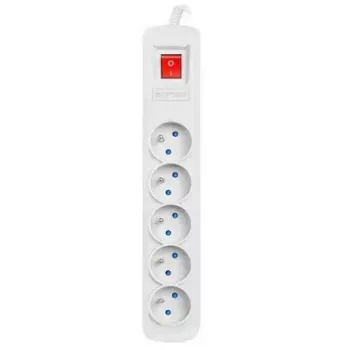 Steckdosenleiste ARMAC ARC 5 — 5 Steckdosen, 1,5 m Kabel, grau