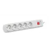 Steckdosenleiste ARMAC ARC 5 — 5 Steckdosen, 1,5 m Kabel, grau