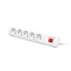 Steckdosenleiste ARMAC ARC 5 – 5 Steckdosen, 5 m Kabel, grau